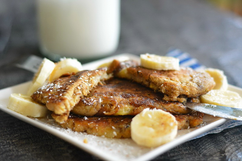 oat banana pancakes