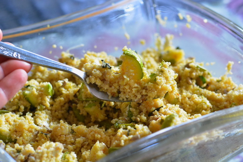 couscous with zucchini