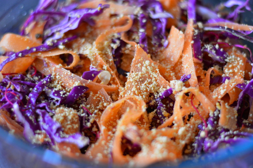 red cabbage salad