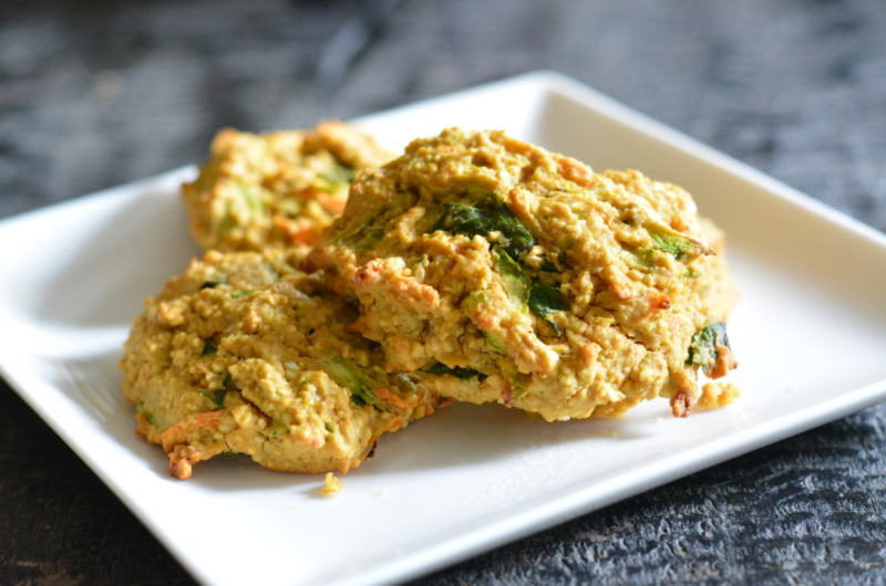 Oven-baked chickpea patties (vegan) 