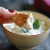 baked onion and oregano dip