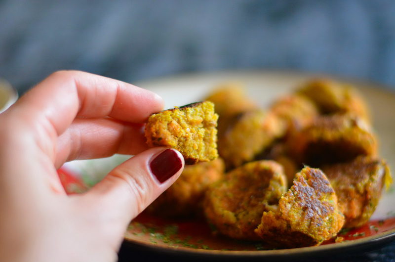 Spicy red lentil balls (vegan)