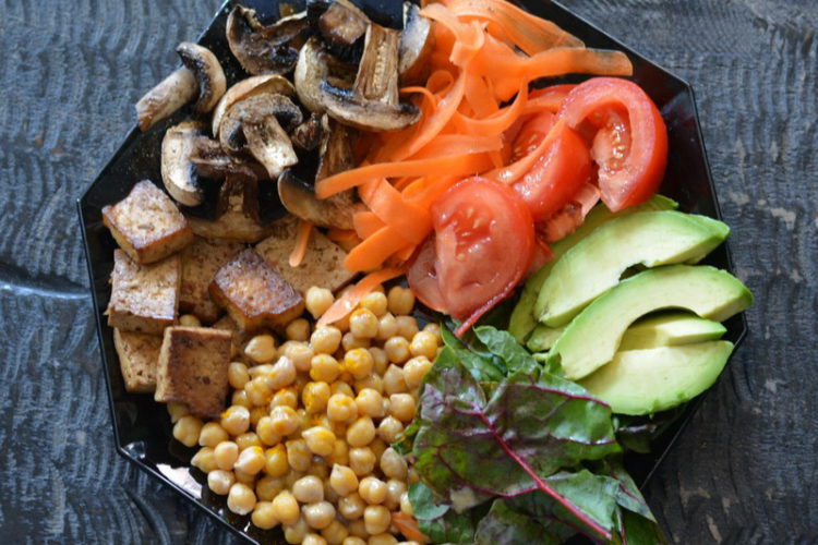 rainbow Buddha bowl