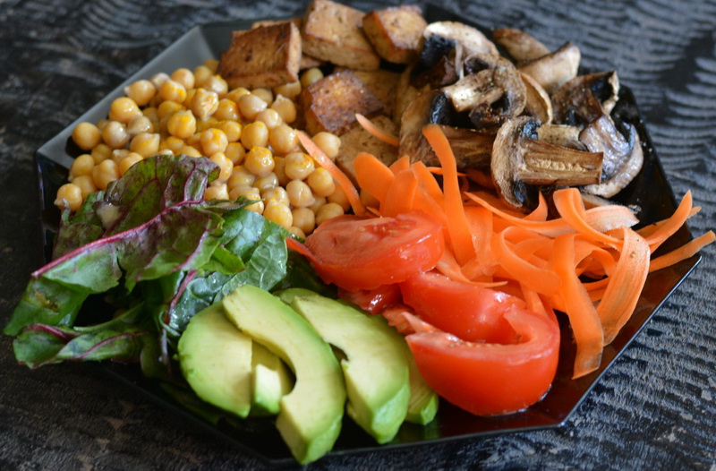 The rainbow Buddha bowl (vegan)