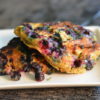 chickpea blueberry pancakes