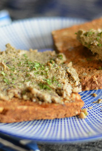 vegan mushroom spread