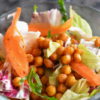 chickpea and avocado salad