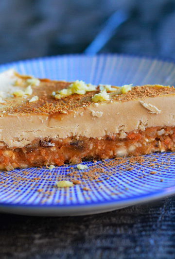 vegan raw carrot cake