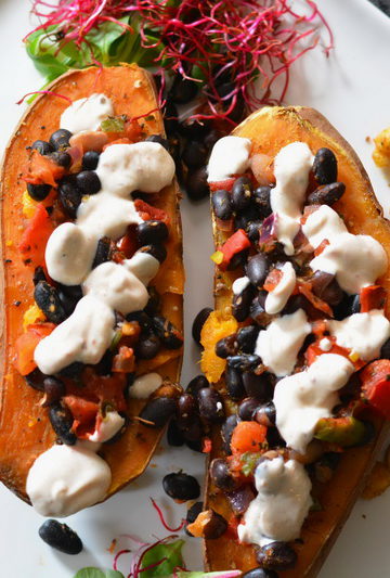 baked sweet potatoes