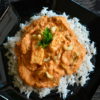 cheese in cashew tomato sauce