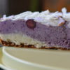 blueberry coconut raw cake