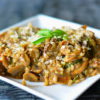 vegan mushroom risotto