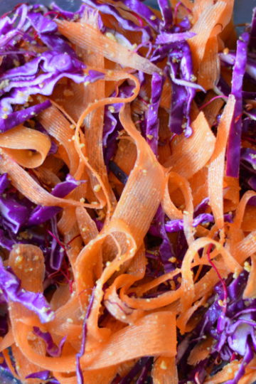 red cabbage salad