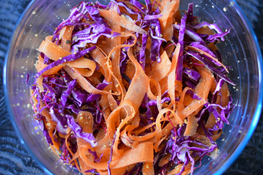 red cabbage salad