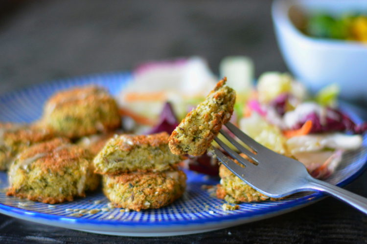 oven-baked falafel